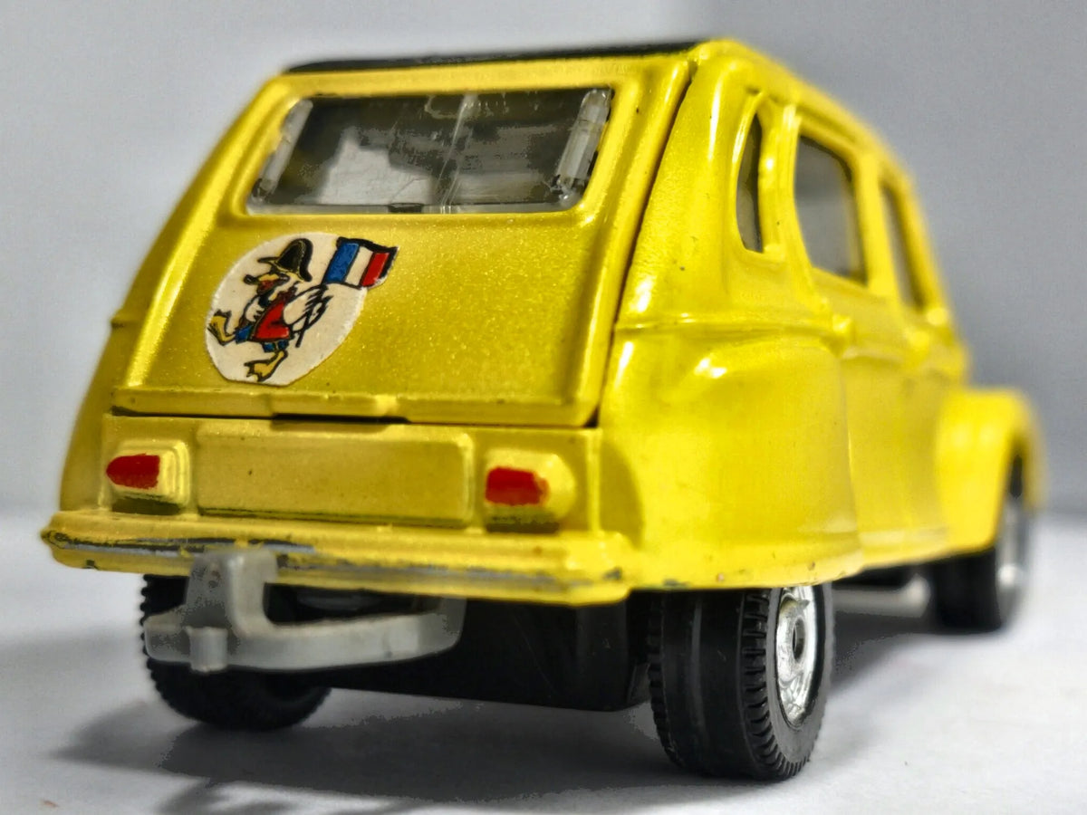 CITROEN DYANE Corgi '80 Żółty 1:43 Made in Gt Britain – zdjęcie 6