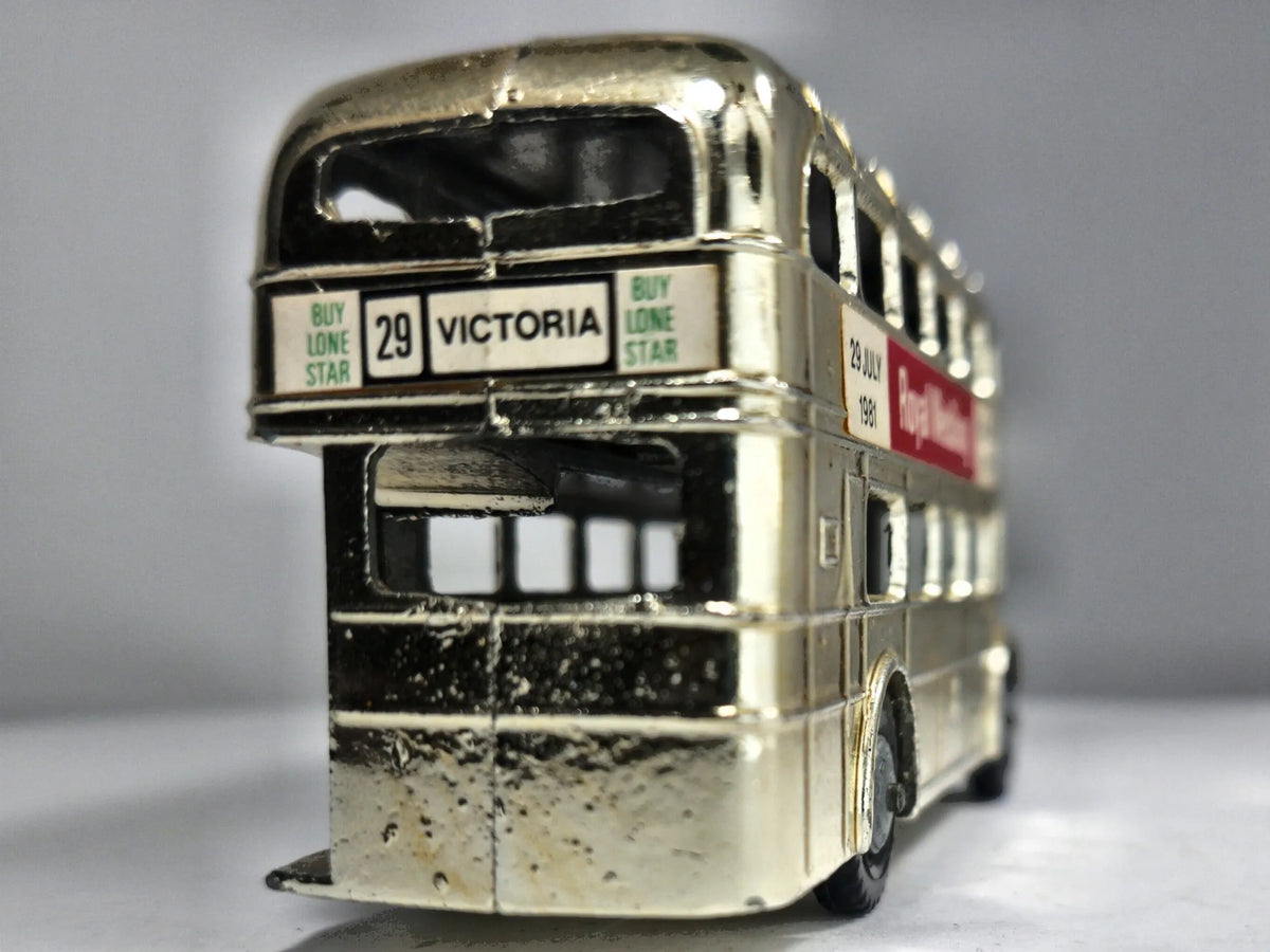 Aec Routemaster London Bus Srebrny Chrom 1:43 – zdjęcie 6