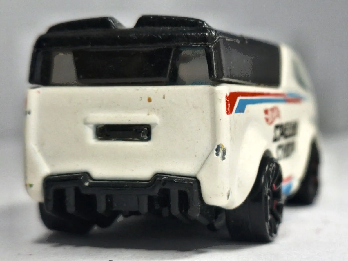SPEED DOZER, Speed Shop, Hot Wheels 2013, Die cast BD07 Biały 1:64 Resoraki – zdjęcie 6