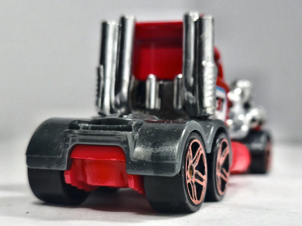 Turbo Beast HW Track Stars Hot Wheels 2011 Czerwony 1:64 – zdjęcie 6