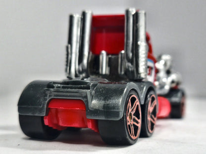 Turbo Beast HW Track Stars Hot Wheels 2011 Czerwony 1:64 – zdjęcie 6