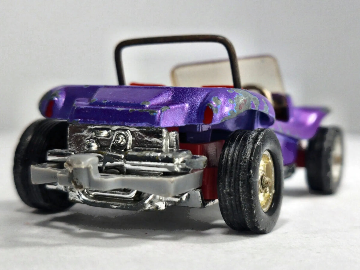 GT BEACH BUGGY Corgi Fioletowy 1:44 Made in Gt Britain – zdjęcie 6