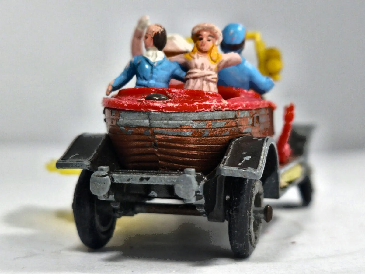 Chitty Chitty Bang Bang Husky Żółty 1:50 Made in Gt Britain – zdjęcie 6