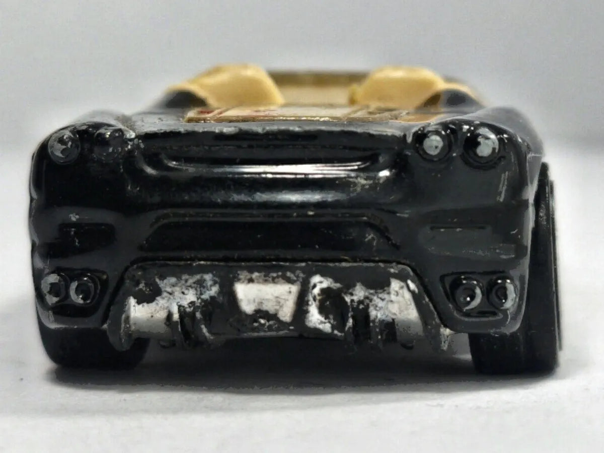 Ferrari F430 Spider Hot Wheels 1:64 Luzak Czarny – zdjęcie 6