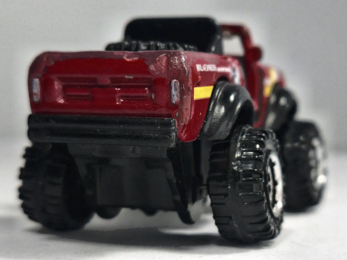 INTERNATIONAL SCOUT 4X4, Matchbox 2012, Die cast MB864, Czerwony, 1:64 – zdjęcie 6