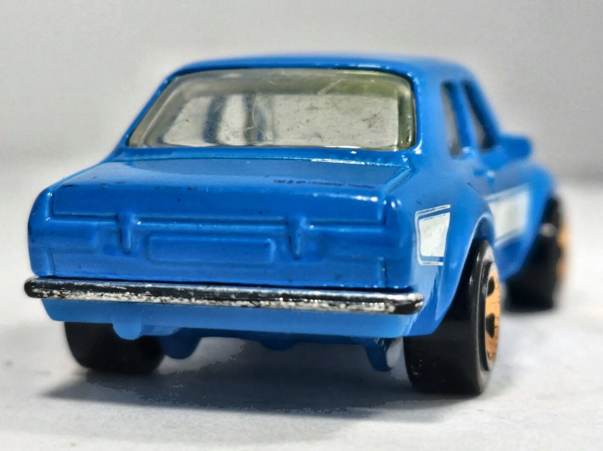 '70 Ford Escort RS1600 Hot Wheels 2014 1:64 Luzak Niebieski – zdjęcie 6