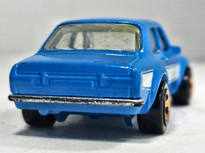 '70 Ford Escort RS1600 Hot Wheels 2014 1:64 Luzak Niebieski – zdjęcie 6