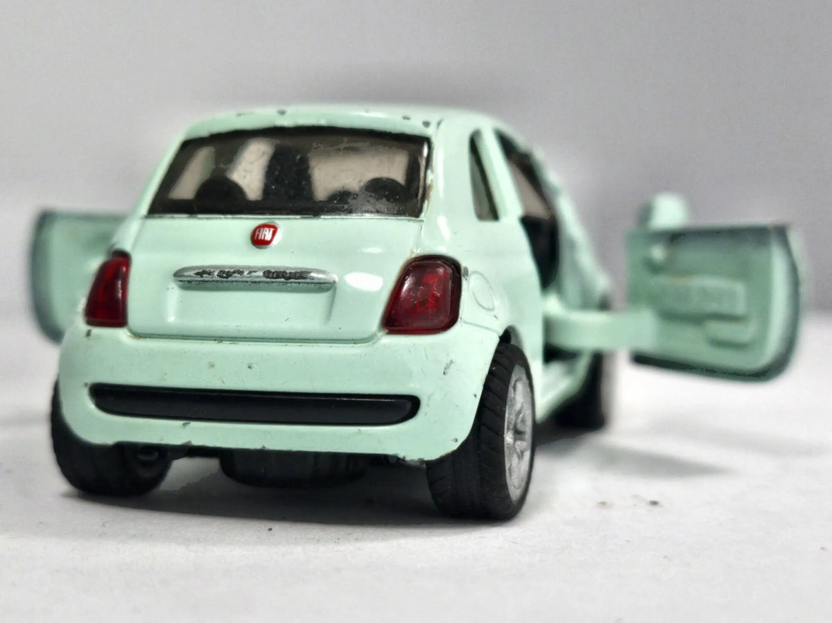 Fiat 500 SIKU 1:55 Made in Germany Luzak Miętowy – zdjęcie 6