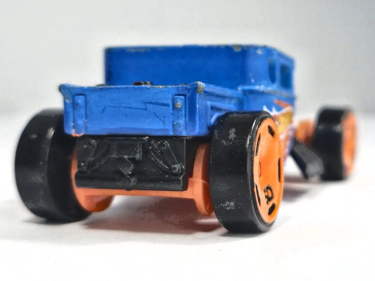 BONE SHAKER, HW 50th Race Team, Hot Wheels 2005, Die cast, Niebieski, 1:64 – zdjęcie 6