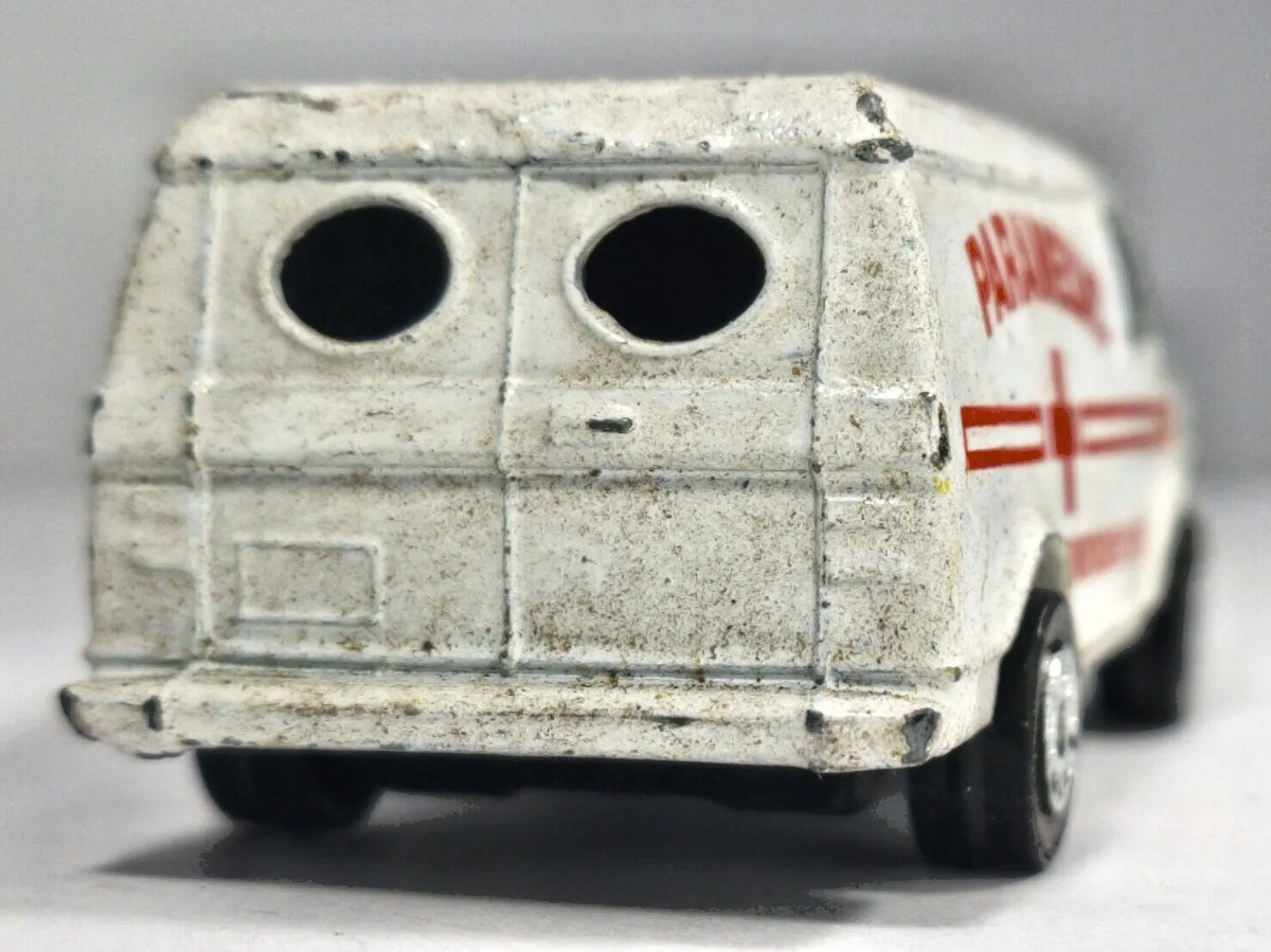 U.S. VAN, PARAMEDIC, AMBULANS, Corgi, Made in Great Britain, Biały, 1:64 – zdjęcie 6