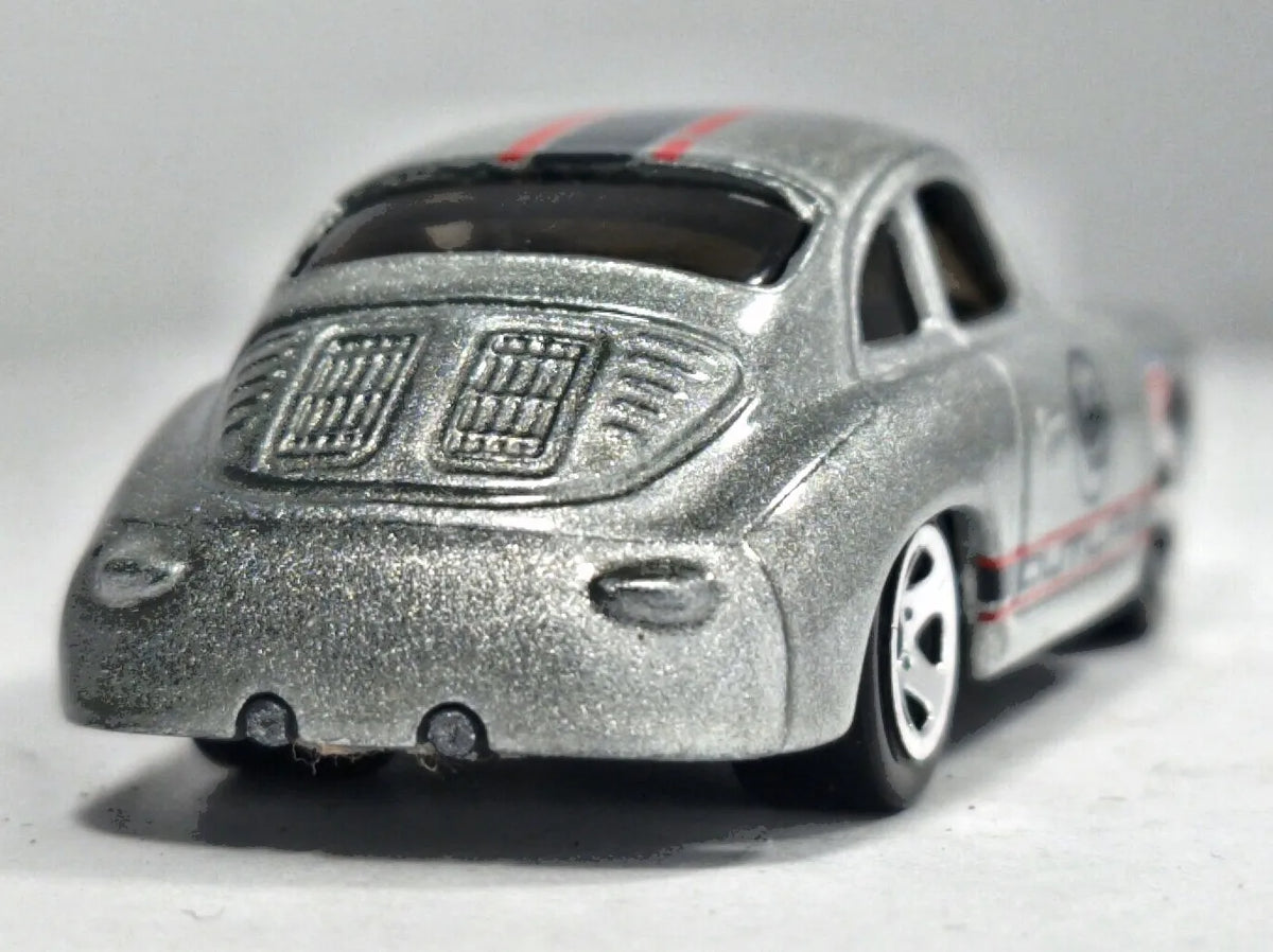 1966 Porsche 356A Outlaw Hot Wheels 2015 HW Showroom 1:64 Luzak Srebrny – zdjęcie 6