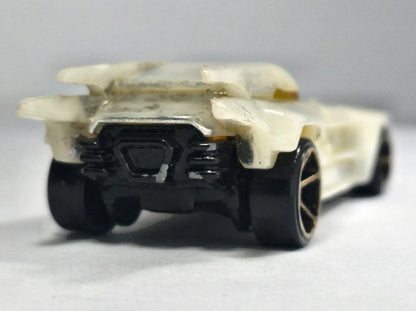 Batmobile Batman DC Comics (s19) Hot Wheels 2003 Biały 1:64 Batman Custom – zdjęcie 6