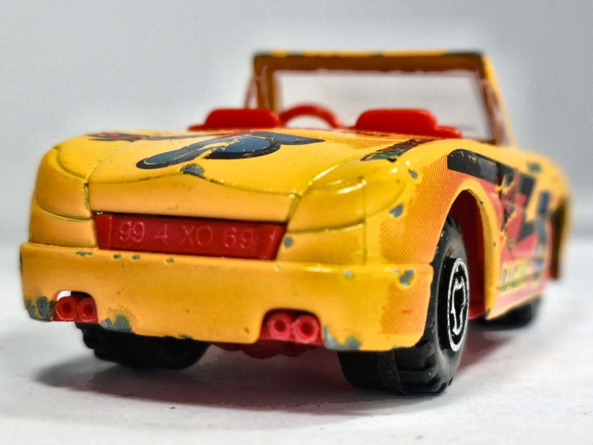 Turbo Speed Racing 5 Majorette '80 Żółty 1:46 – zdjęcie 6