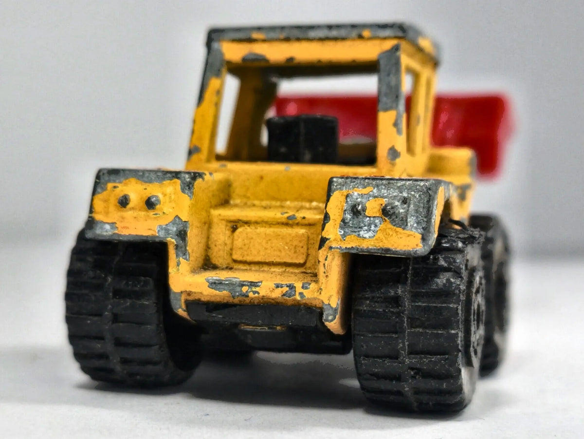 Tractor Shovel Matchbox 1976 Superfast 1:64 Made in England Ładowarka Luzak – zdjęcie 6