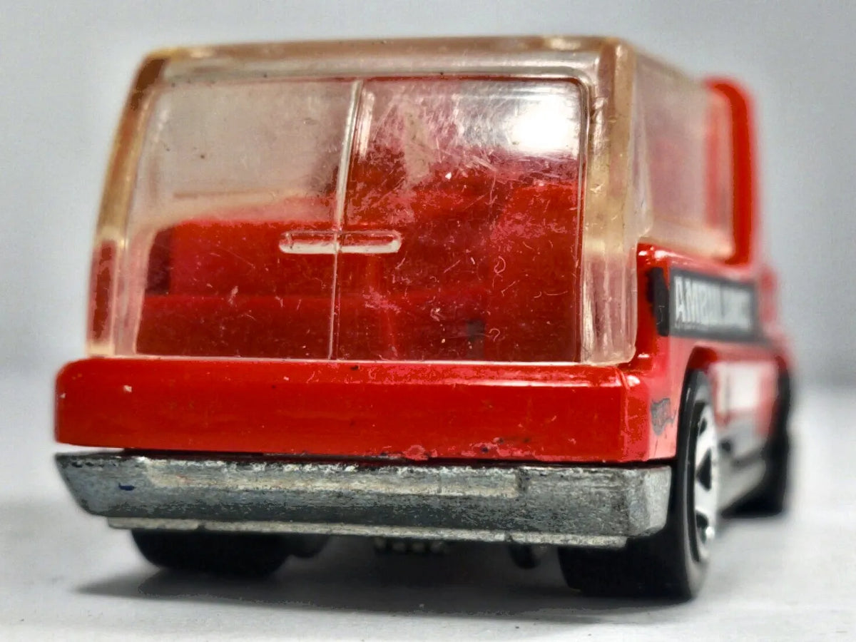 Rapid Response Hot Wheels 1995 1:56 Made in France Pogotowie ratunkowe – zdjęcie 6