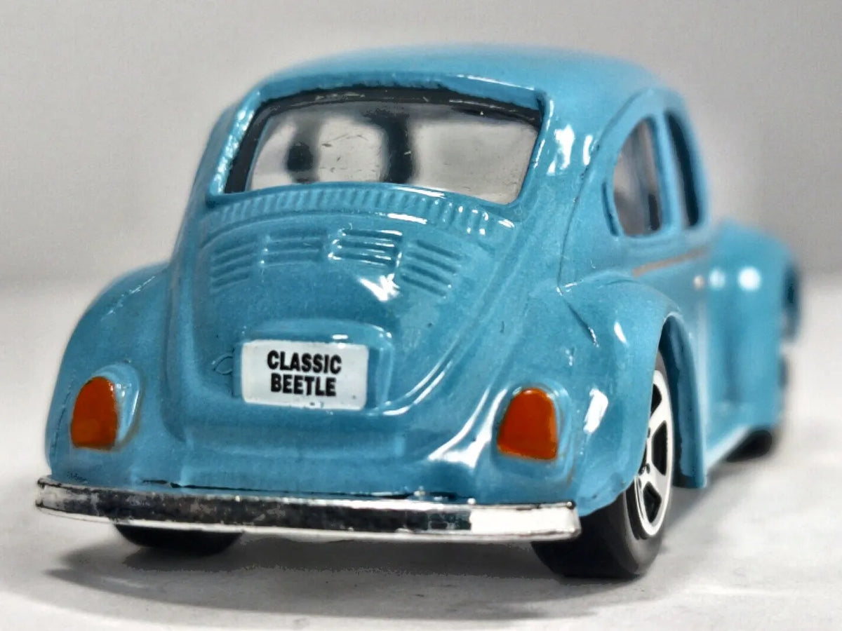 VW Classic Beetle mk1 Realtoy '90 Jasnoniebieski 1:55 – zdjęcie 6