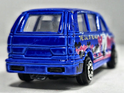 TOYOTA ESTIMA (PREVIA), Pioneer 2002, Die cast, Niebieski, 1:64, Resoraki – zdjęcie 6