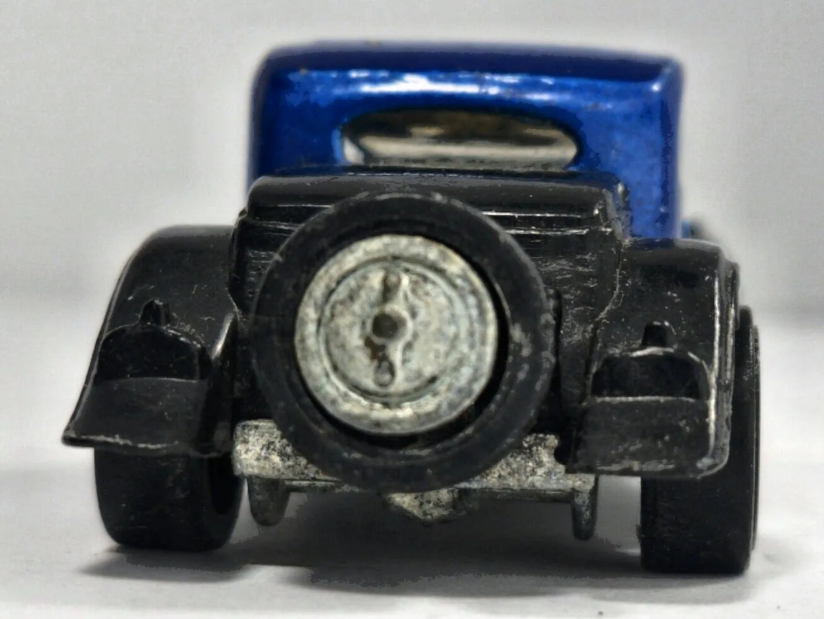 '37 Bugatti Type 50 Hot Wheels 1980 1:64 Luzak Niebieski – zdjęcie 6