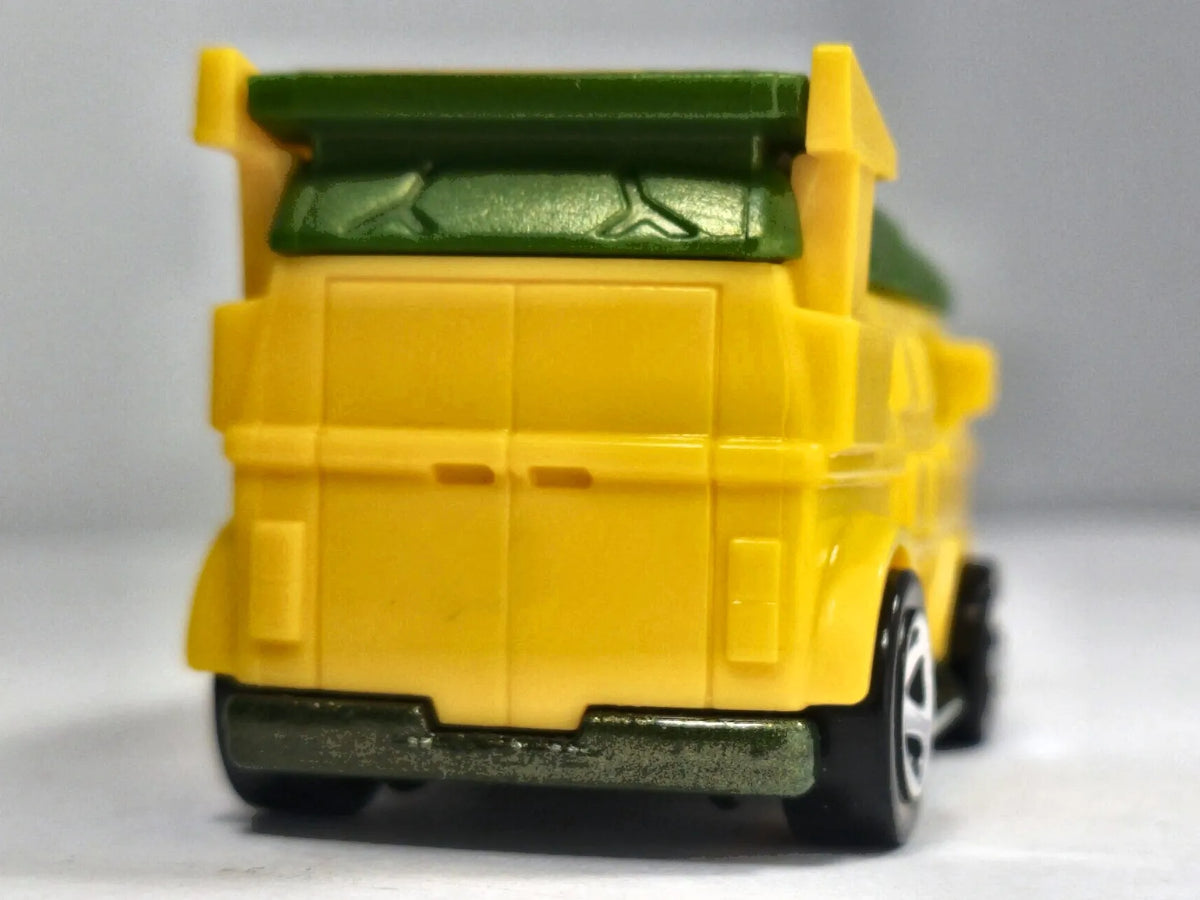 PARTY WAGON, NINJA TURTLES, Hot Wheels 2019, Die cast GHF37, Żółty, 1:64 – zdjęcie 6