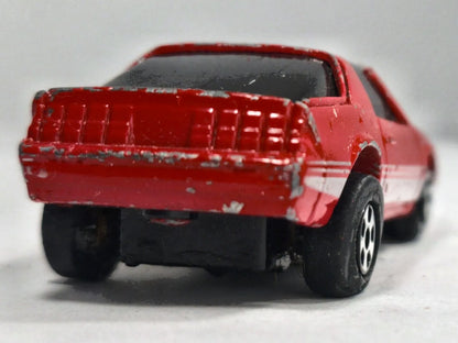 REPLICA PONTIAC FIREBIRD, Ertl, Made in USA Die cast Czerwony 1:62 Resoraki – zdjęcie 6