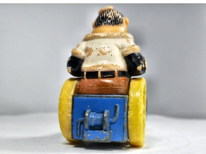 Brutus Bluti Popey Road Roller Matchbox 1973 Niebieski 1:55 Made in England – zdjęcie 6