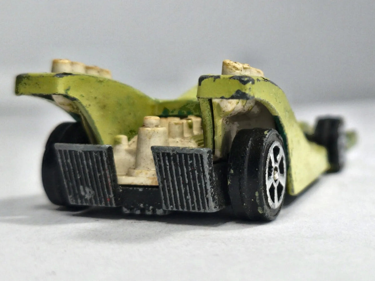 GRAND PRIX RACER, Corgi ok 1960, Die cast, Żółtozielony, 1:62, Resoraki – zdjęcie 6