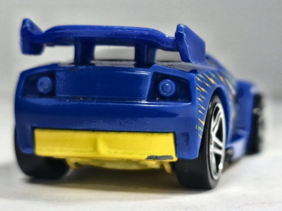 POWER RAGE, Hot Wheels, Die cast N44, Niebieski, 1:64, Resoraki – zdjęcie 6
