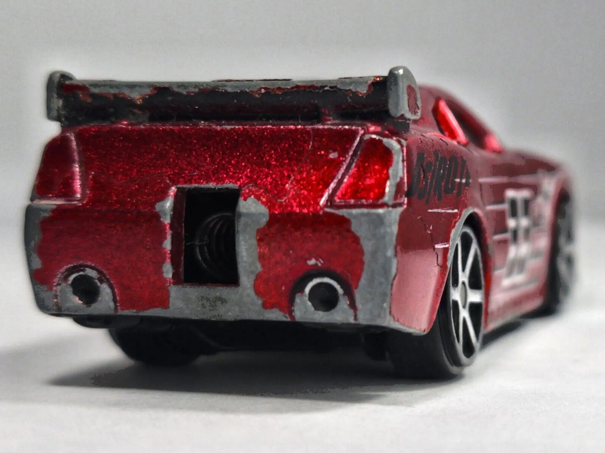 STALKCAR, Dstroyr 33, Majorette, Die cast 1011, Czerwony, 1:64, Resoraki – zdjęcie 6