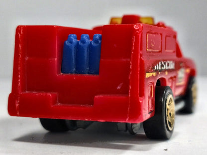 EMERGENCY SQUAD Hot Wheels 1974 Czerwony 1:64 – zdjęcie 6