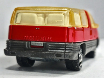 PONTIAC TRANS SPORT Majorette '80 Czerwony 1:55 – zdjęcie 6