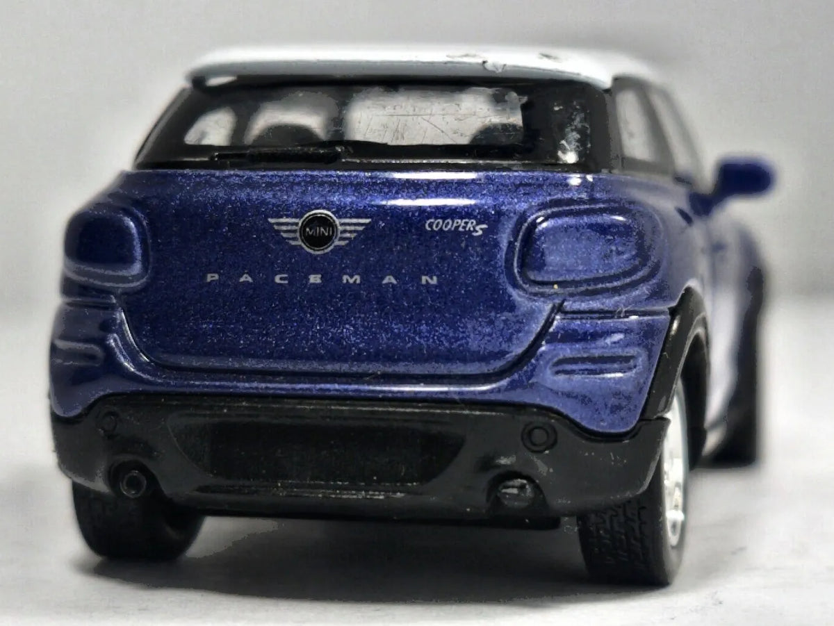 Mini Cooper S Paceman Welly 1:51 Luzak Niebieski – zdjęcie 6