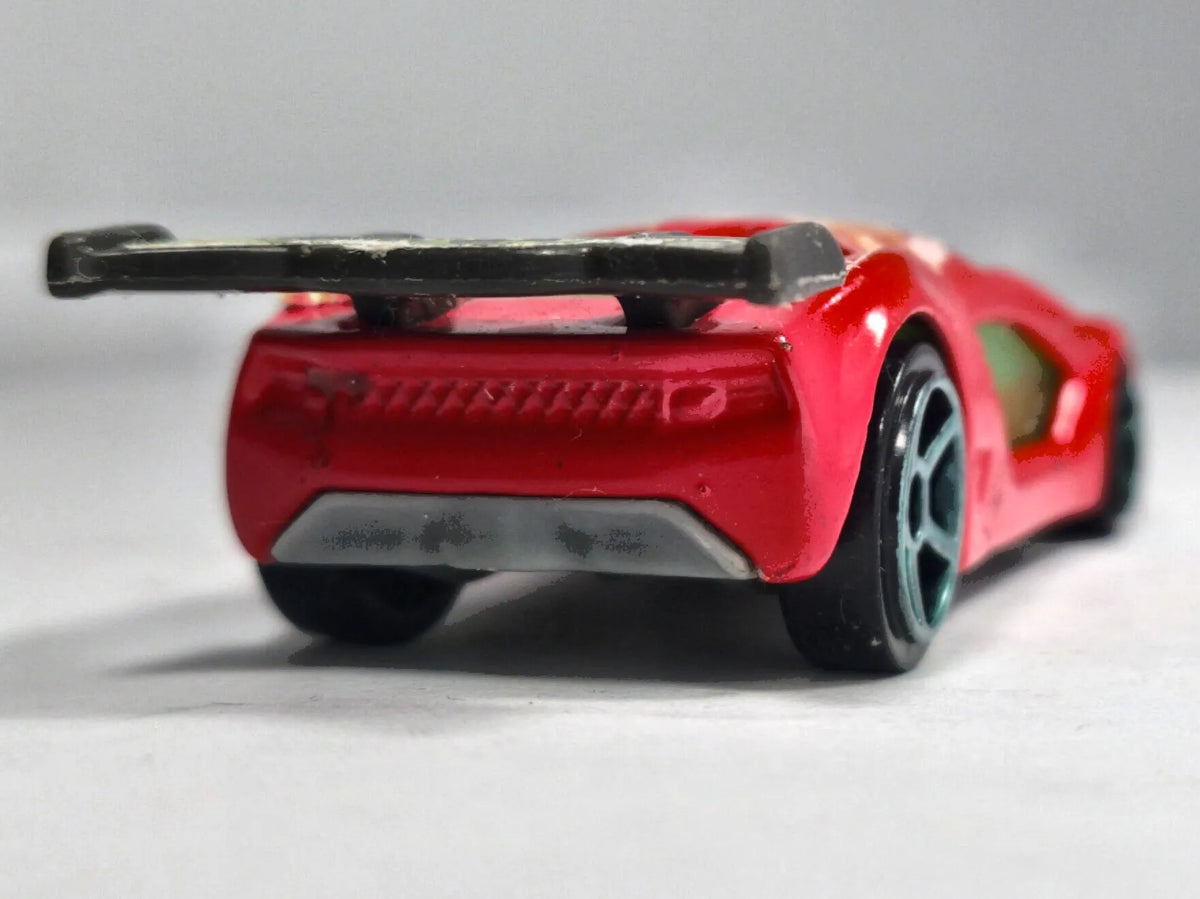 IMPAVIDO 1, Hot Wheels 2012 dla McDonald's, Die cast Czerwony 1:64 Resoraki – zdjęcie 6