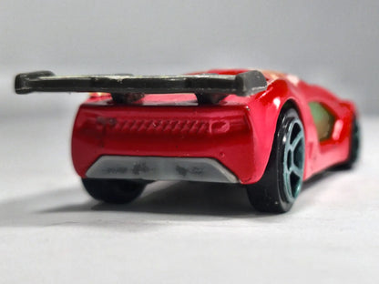 IMPAVIDO 1, Hot Wheels 2012 dla McDonald's, Die cast Czerwony 1:64 Resoraki – zdjęcie 6