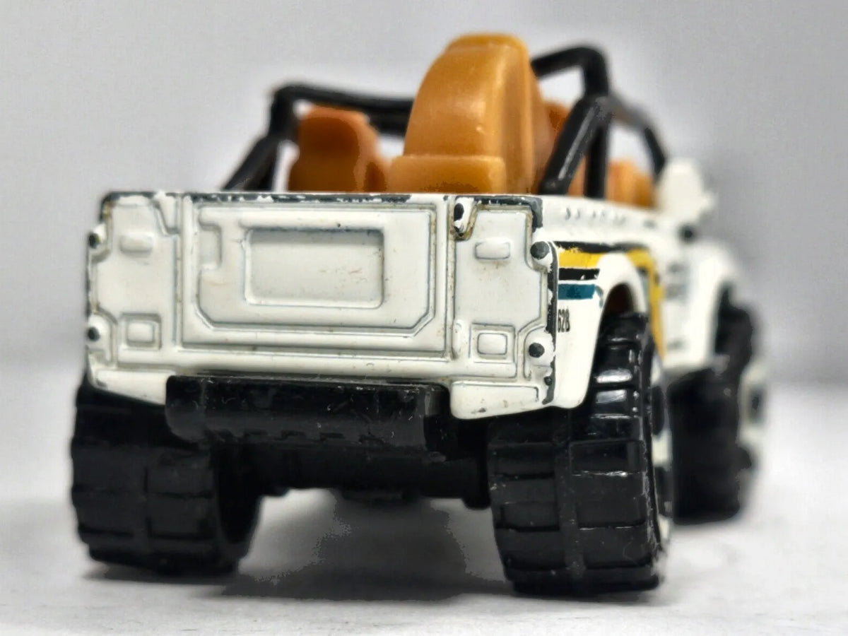 Jeep Wrangler Matchbox 1998 1:55 MCH RESCUE Luzak Biały – zdjęcie 6