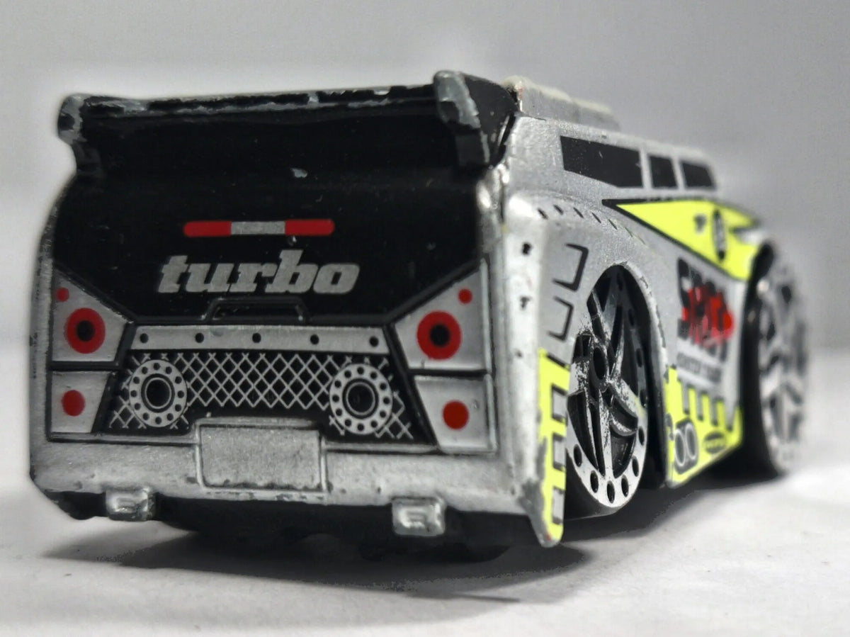 SRCK TURBO MONSTER TRUCK, Realtoy, Die cast, Srebrny, 1:64, Resoraki – zdjęcie 6