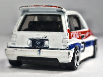 '85 HONDA CITY TURBO II, Hot Wheels 2017, Die cast FJV43 #5, Biały, 1:64 – zdjęcie 6