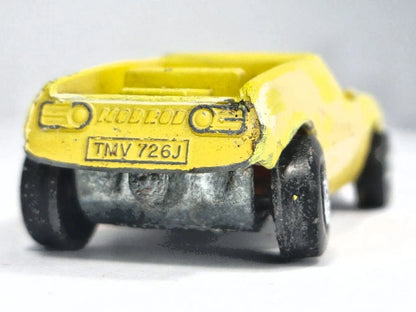 MOD ROD, Matchbox 1971, Made in England, Die cast MOD ROD NO.1, Żółty, 1:64 – zdjęcie 6