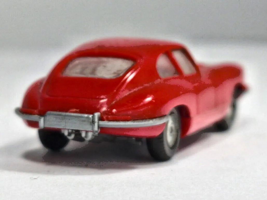 Jaguar E-Type Coupe Mini Jet Wiking '80 Czerwony 1:87 Made in Germany – zdjęcie 6