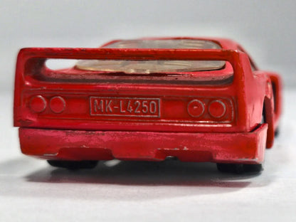 FERRARI F40, Siku, Made in West Germany, 1075, Czerwony, 1:52, Resoraki – zdjęcie 6