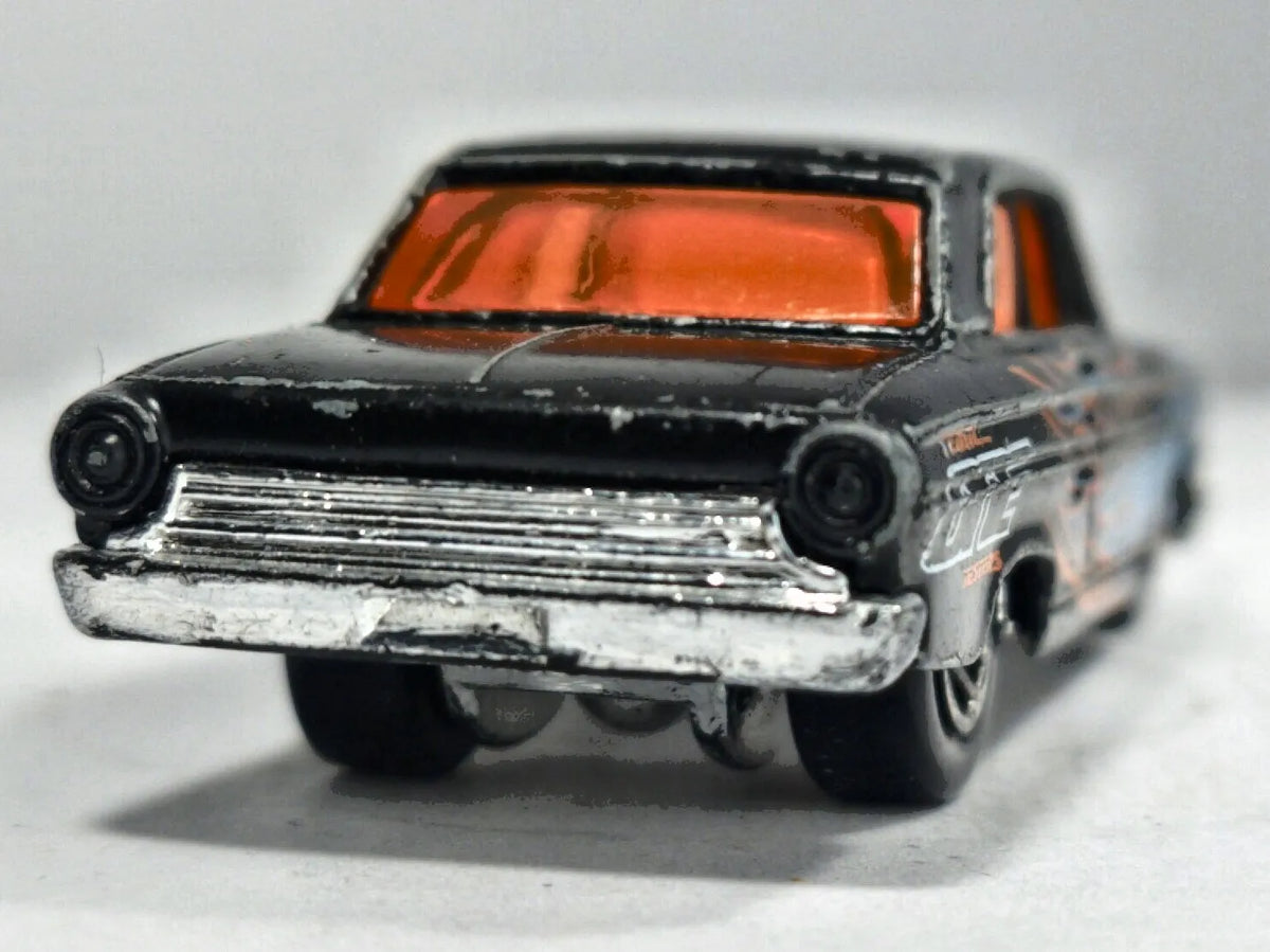 Ford Thunderbird Hot Wheels 2001 1:64 Luzak Czarny – zdjęcie 6