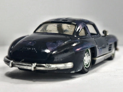 1954 Mercedes 300 S Solido '75 Granatowy 1:43 Made in France – zdjęcie 6