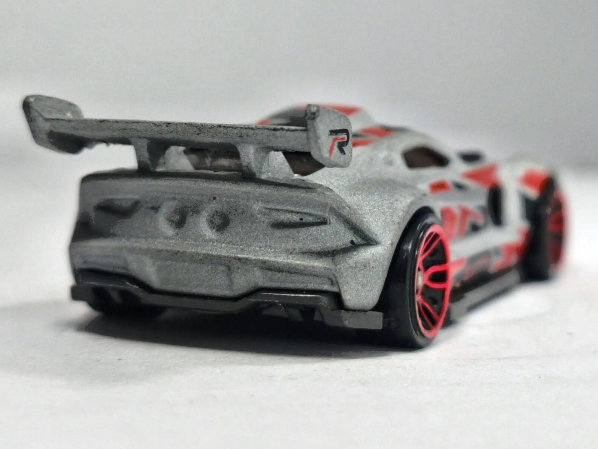 Track Ripper Hot Wheels 2017 HW Speed Graphics 1:64 10 Luzak Srebrny – zdjęcie 6