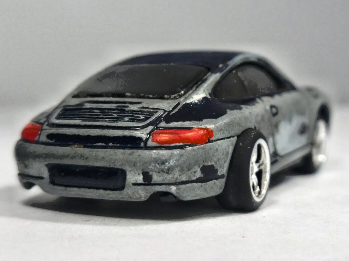 PORSCHE CARRERA, Maisto, Die cast, Czarny, 1:64, Resoraki – zdjęcie 6