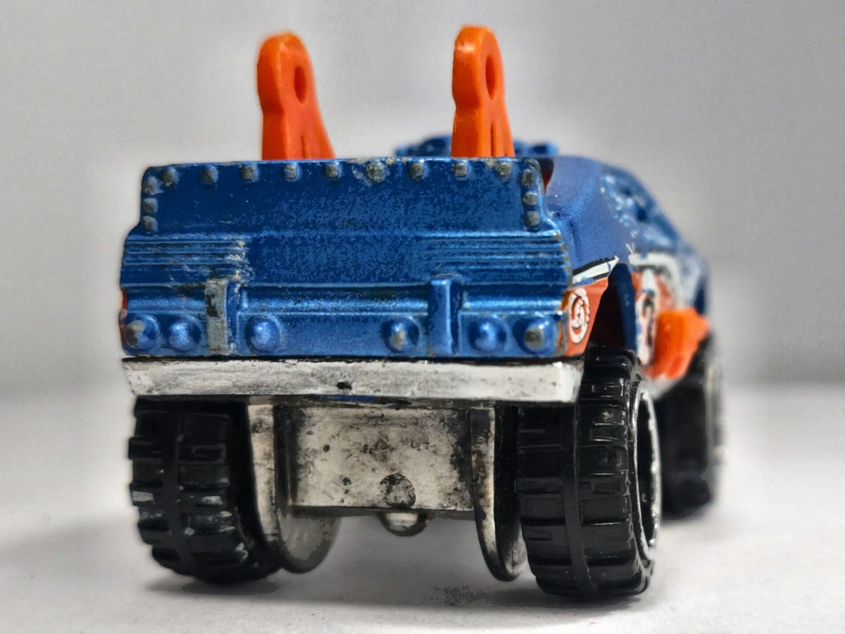 OFF-ROAD TRUCK, Hot Wheels 1983, Die cast, Niebieski, 1:64, Resoraki – zdjęcie 6