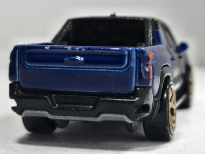Silverado Ev Hot Wheels 2023 1:60 Pickup Niebieski – zdjęcie 6