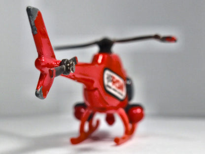 HELIKOPTER RSN, Disney, Die cast 2920 EAA, Czerwony, 1:100, Resoraki – zdjęcie 6