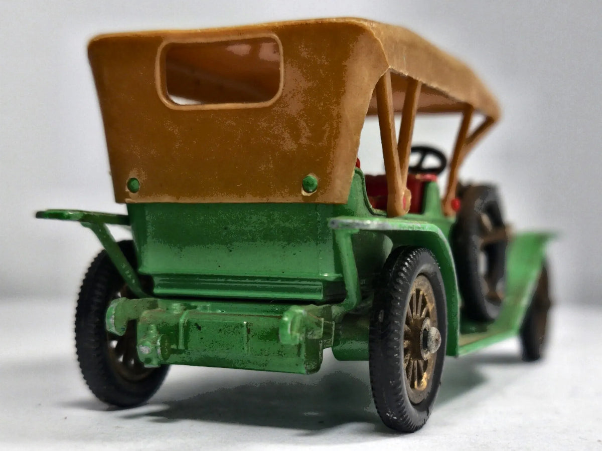 1912 Simplex Yesteryear Matchbox '70 Zielony 1:43 Made in England – zdjęcie 6