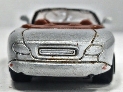 Jaguar XK8 Welly 1:64 Luzak Srebrny – zdjęcie 6