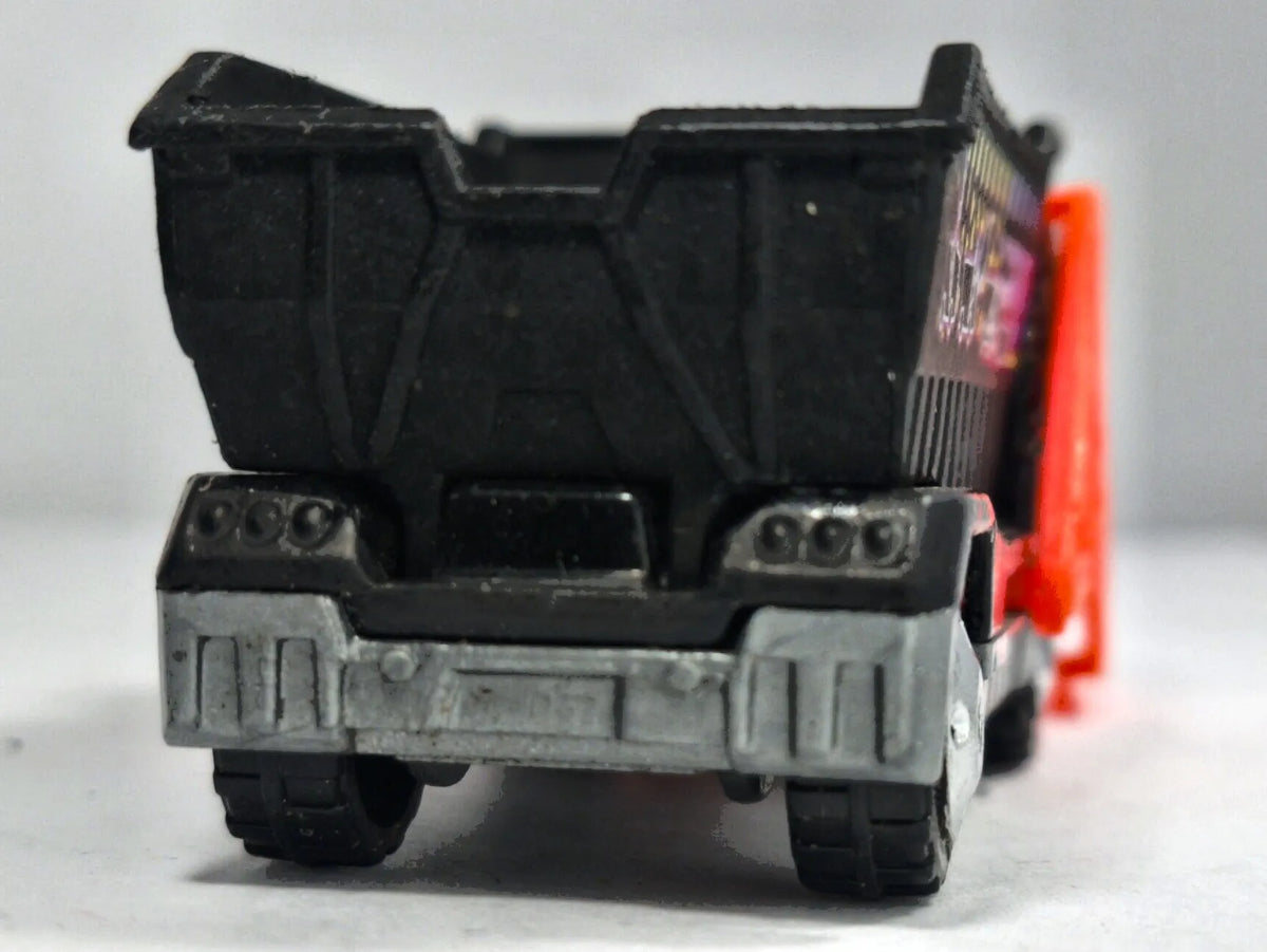 Ciężarówka Trash Truck Hero City Town Services Matchbox 2001 Czarny 1:64 – zdjęcie 6