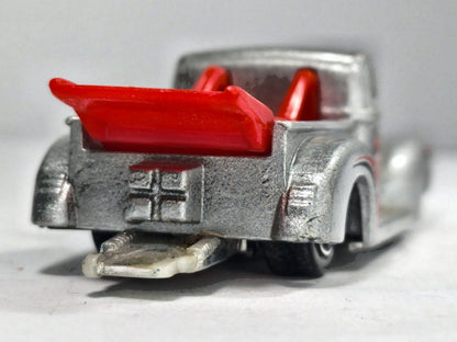 Ford 1940 Pickup Hot Wheels 1:64 Pickup TIP TOP Rod Shop Luzak Srebrny – zdjęcie 6